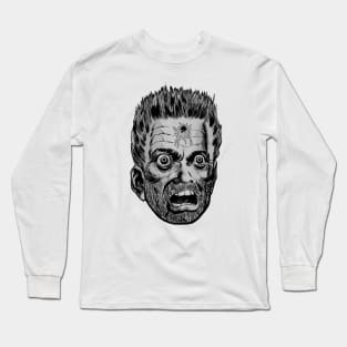 HEAD SHOT B&W Long Sleeve T-Shirt